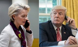 600枚导弹震撼基辅，欧盟大楼无幸免！冯德莱恩歇斯底里，挑战欧洲的最终极限